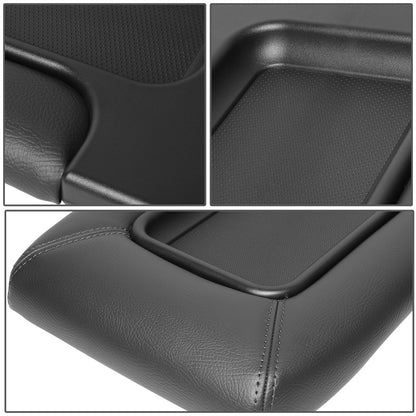 TAPA DE CONSOLA CENTER CONSOLE LID - 03 CADILLAC ESCALADE ESV / 02-03 CADILLAC ESCALADE EXT PICKUP TRUCK / 02-06 CHEVROLET AVALANCHE PICKUP TRUCK / 01-06 CHEVROLET SILVERADO PICKUP TRUCK / 07 CHEVROLET SILVERADO PICKUP TRUCK CLASSIC ONLY / 01-06 CHEVROLET