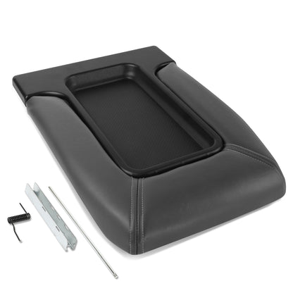 TAPA DE CONSOLA CENTER CONSOLE LID - 03 CADILLAC ESCALADE ESV / 02-03 CADILLAC ESCALADE EXT PICKUP TRUCK / 02-06 CHEVROLET AVALANCHE PICKUP TRUCK / 01-06 CHEVROLET SILVERADO PICKUP TRUCK / 07 CHEVROLET SILVERADO PICKUP TRUCK CLASSIC ONLY / 01-06 CHEVROLET