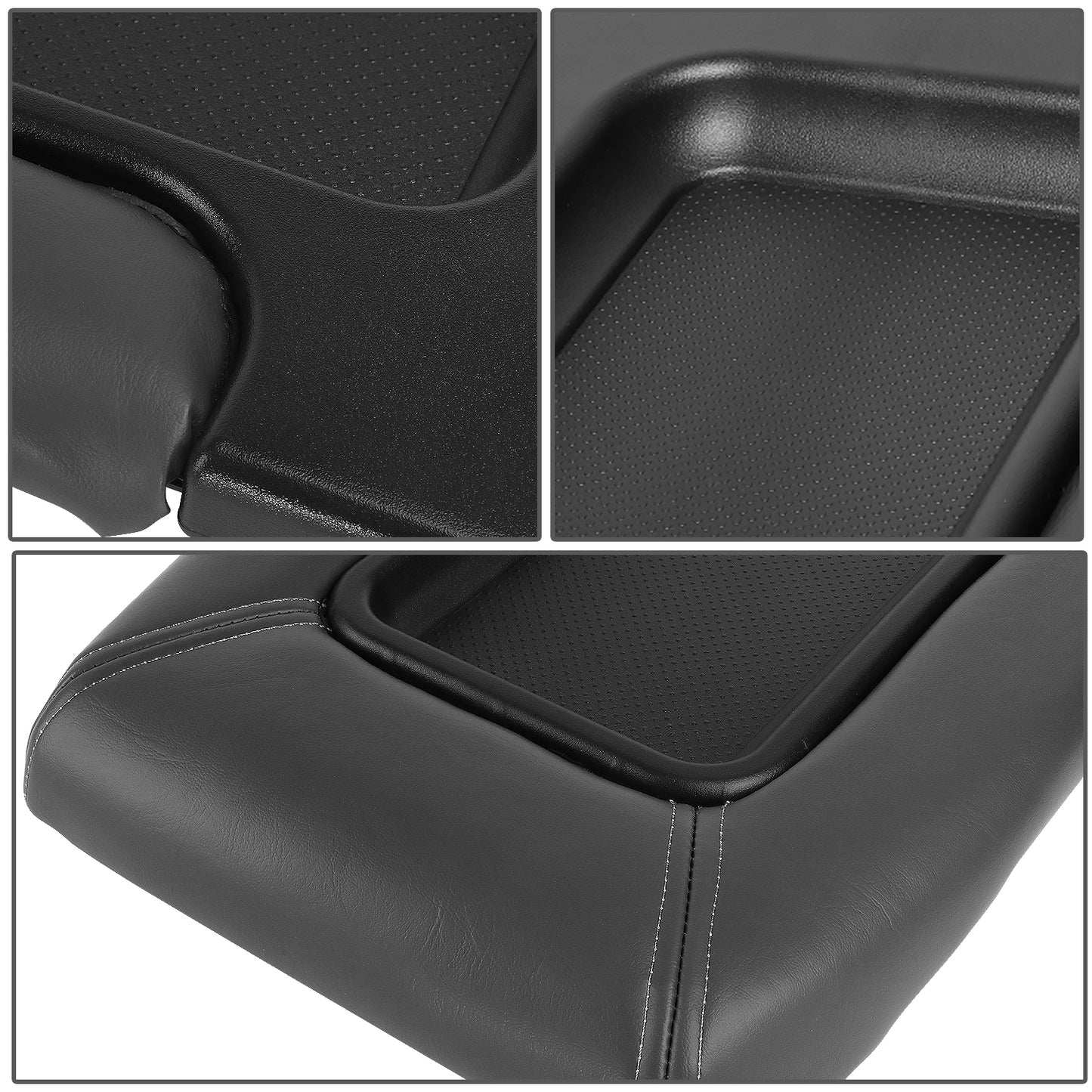 TAPA DE CONSOLA CENTER CONSOLE LID - 03 CADILLAC ESCALADE ESV / 02-03 CADILLAC ESCALADE EXT PICKUP TRUCK / 02-06 CHEVROLET AVALANCHE PICKUP TRUCK / 01-06 CHEVROLET SILVERADO PICKUP TRUCK / 07 CHEVROLET SILVERADO PICKUP TRUCK CLASSIC ONLY / 01-06 CHEVROLET