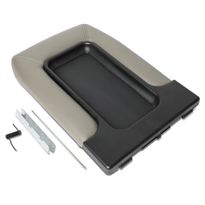 TAPA DE CONSOLA CENTER CONSOLE LID - 03 CADILLAC ESCALADE ESV / 02-03 CADILLAC ESCALADE EXT PICKUP TRUCK / 02-06 CHEVROLET AVALANCHE PICKUP TRUCK / 01-06 CHEVROLET SILVERADO PICKUP TRUCK / 07 CHEVROLET SILVERADO PICKUP TRUCK CLASSIC ONLY / 01-06 CHEVROLET