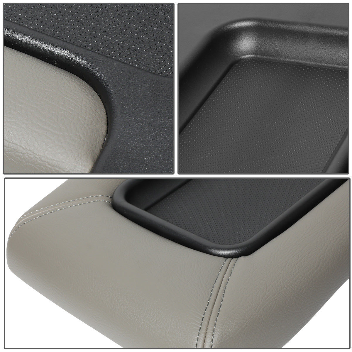 TAPA DE CONSOLA CENTER CONSOLE LID - 03 CADILLAC ESCALADE ESV / 02-03 CADILLAC ESCALADE EXT PICKUP TRUCK / 02-06 CHEVROLET AVALANCHE PICKUP TRUCK / 01-06 CHEVROLET SILVERADO PICKUP TRUCK / 07 CHEVROLET SILVERADO PICKUP TRUCK CLASSIC ONLY / 01-06 CHEVROLET