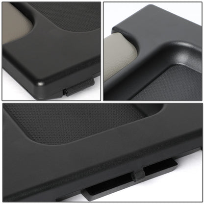 TAPA DE CONSOLA CENTER CONSOLE LID - 03 CADILLAC ESCALADE ESV / 02-03 CADILLAC ESCALADE EXT PICKUP TRUCK / 02-06 CHEVROLET AVALANCHE PICKUP TRUCK / 01-06 CHEVROLET SILVERADO PICKUP TRUCK / 07 CHEVROLET SILVERADO PICKUP TRUCK CLASSIC ONLY / 01-06 CHEVROLET