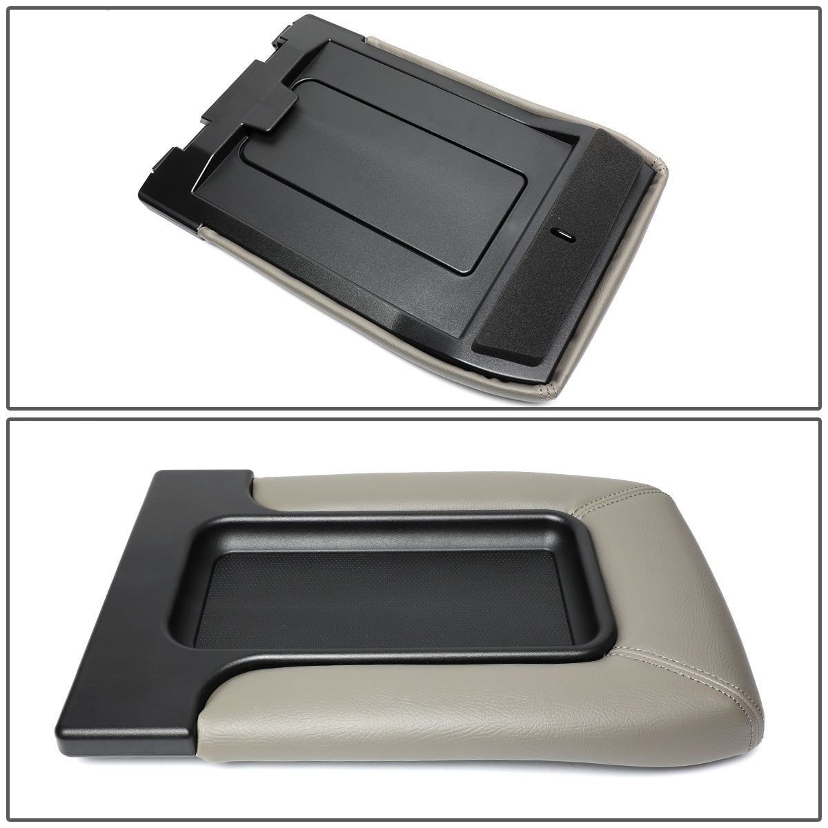 TAPA DE CONSOLA CENTER CONSOLE LID - 03 CADILLAC ESCALADE ESV / 02-03 CADILLAC ESCALADE EXT PICKUP TRUCK / 02-06 CHEVROLET AVALANCHE PICKUP TRUCK / 01-06 CHEVROLET SILVERADO PICKUP TRUCK / 07 CHEVROLET SILVERADO PICKUP TRUCK CLASSIC ONLY / 01-06 CHEVROLET