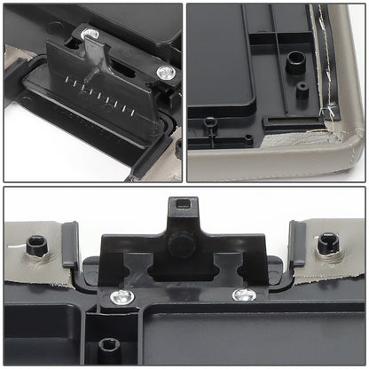 TAPA DE CONSOLA CENTER CONSOLE LID - 2007-2013 SILVERADO 1500 / 2007-2014 SILVERADO 2500/3500 / 2007-2013 AVALANCHE / 2007-2014 TAHOE / 2007-2014 SUBURBAN 1500/2500 / 2007-2013 SIERRA 1500 / 2007-2014 SIERRA 2500/3500 / 2007-2014 YUKON AND YUKON XL /
