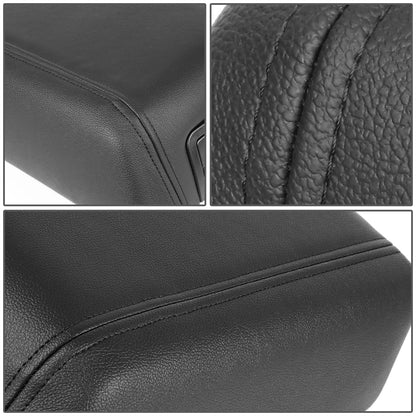 TAPA DE CONSOLA CENTER CONSOLE LID - 04-08 FORD F-150 / 06-08 LINCOLN MARK LT - ONLY FITS MODELS WITH FLOOR SHIFT - BLACK