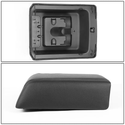 TAPA DE CONSOLA CENTER CONSOLE LID - 04-08 FORD F-150 / 06-08 LINCOLN MARK LT - ONLY FITS MODELS WITH FLOOR SHIFT - BLACK