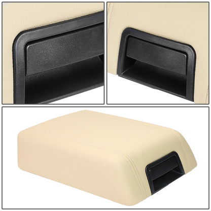 TAPA DE CONSOLA CENTER CONSOLE LID - 04-08 FORD F-150 / 06-08 LINCOLN MARK LT - ONLY FITS MODELS WITH FLOOR SHIFT - BEIGE
