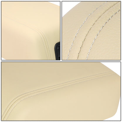 TAPA DE CONSOLA CENTER CONSOLE LID - 04-08 FORD F-150 / 06-08 LINCOLN MARK LT - ONLY FITS MODELS WITH FLOOR SHIFT - BEIGE