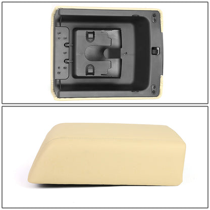 TAPA DE CONSOLA CENTER CONSOLE LID - 04-08 FORD F-150 / 06-08 LINCOLN MARK LT - ONLY FITS MODELS WITH FLOOR SHIFT - BEIGE