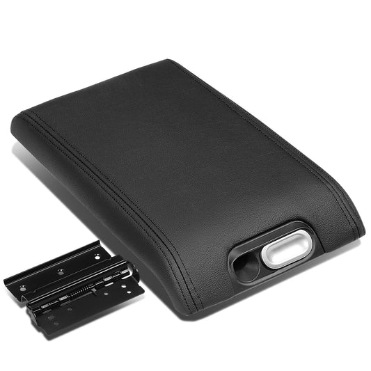 TAPA DE CONSOLA CENTER CONSOLE LID - 09-14 FORD F-150 / 10-14 LINCOLN MARK LT - FITS MODELS WITH FLOW THROUGH CONSOLES ONLY - BLACK