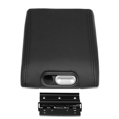 TAPA DE CONSOLA CENTER CONSOLE LID - 09-14 FORD F-150 / 10-14 LINCOLN MARK LT - FITS MODELS WITH FLOW THROUGH CONSOLES ONLY - BLACK