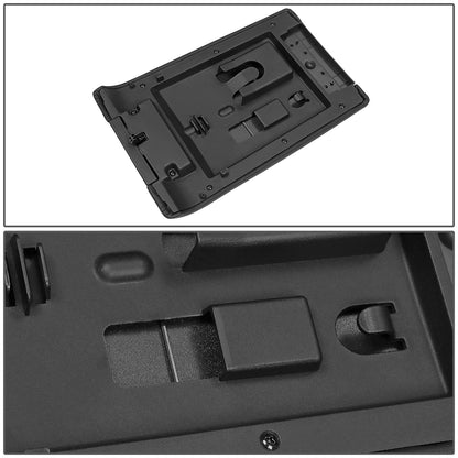 TAPA DE CONSOLA CENTER CONSOLE LID - 09-14 FORD F-150 / 10-14 LINCOLN MARK LT - FITS MODELS WITH FLOW THROUGH CONSOLES ONLY - BLACK