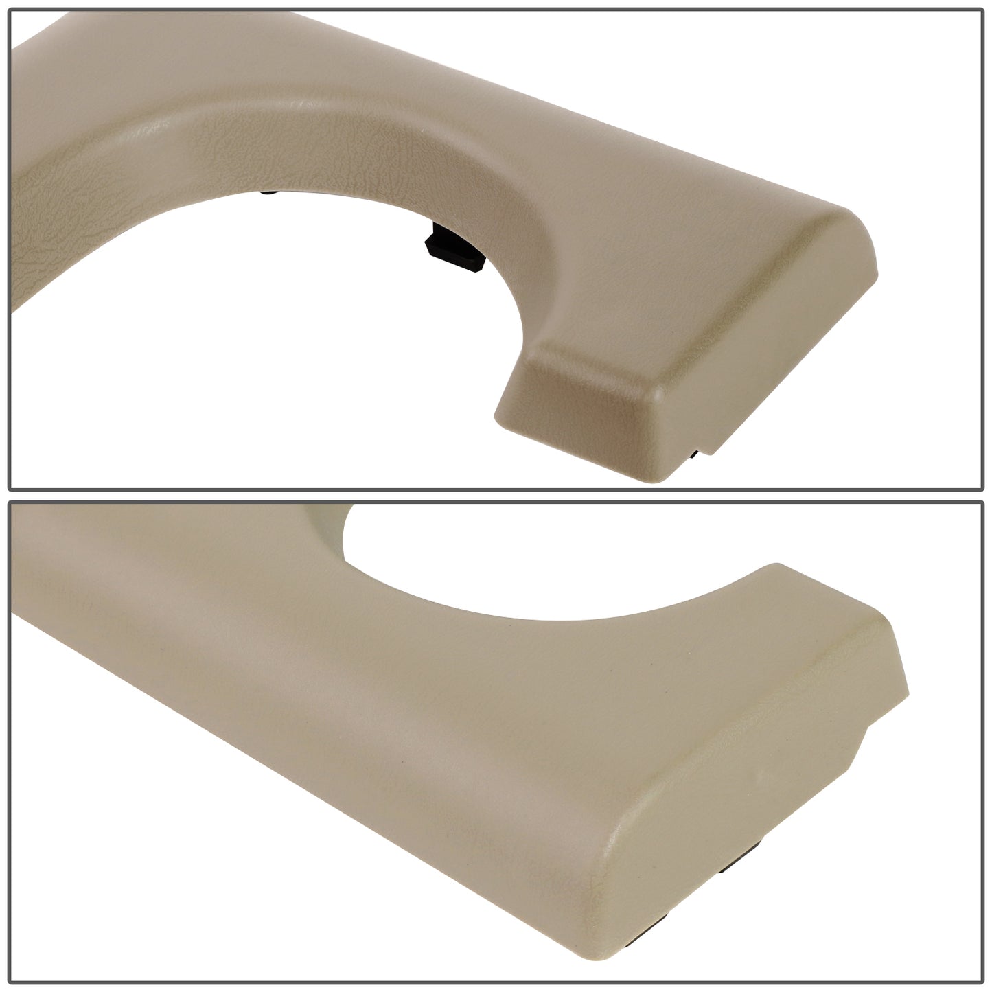TAPA DE CONSOLA CENTER CONSOLE CUP HOLDER TRIM - 04-14 FORD F-150 - FITS MODELS WITH 40/20/40 BENCH SEATS - BEIGE