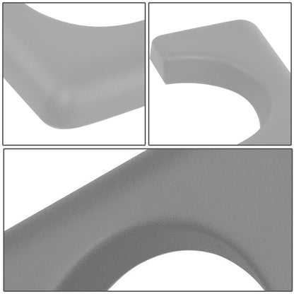 TAPA DE CONSOLA CENTER CONSOLE CUP HOLDER TRIM - 04-14 FORD F-150 - FITS MODELS WITH 40/20/40 BENCH SEATS - GRAPHITE GREY