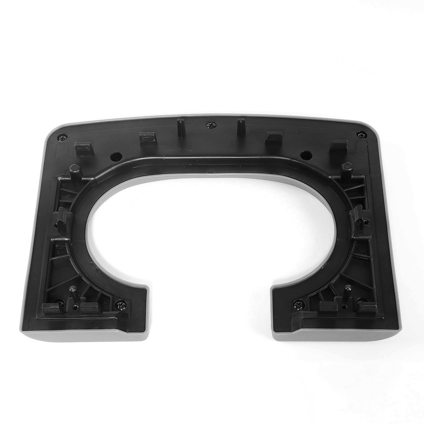 TAPA DE CONSOLA CENTER CONSOLE CUP HOLDER TRIM - 04-14 FORD F-150 - FITS MODELS WITH 40/20/40 BENCH SEATS - GRAPHITE GREY