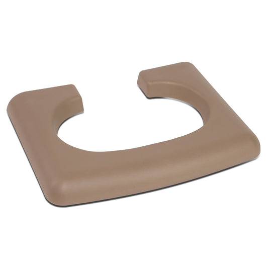 TAPA DE CONSOLA CENTER CONSOLE CUP HOLDER TRIM - 04-14 FORD F-150 - FITS MODELS WITH 40/20/40 BENCH SEATS - TAN