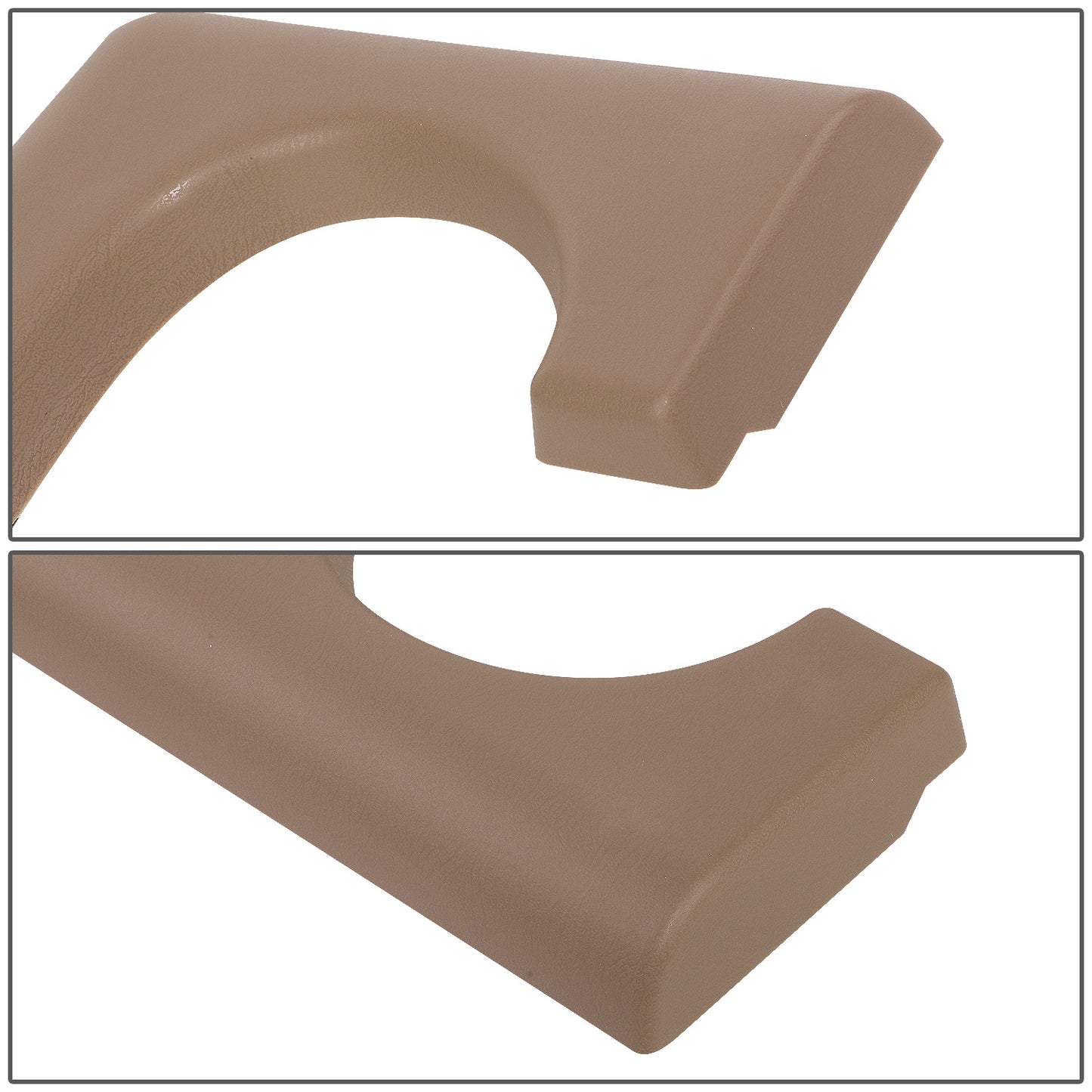 TAPA DE CONSOLA CENTER CONSOLE CUP HOLDER TRIM - 04-14 FORD F-150 - FITS MODELS WITH 40/20/40 BENCH SEATS - TAN