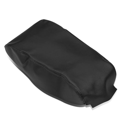 TAPA DE CONSOLA CENTER CONSOLE COVER - 08-10 DODGE CHARGER - SYNTHETIC LEATHER - BLACK