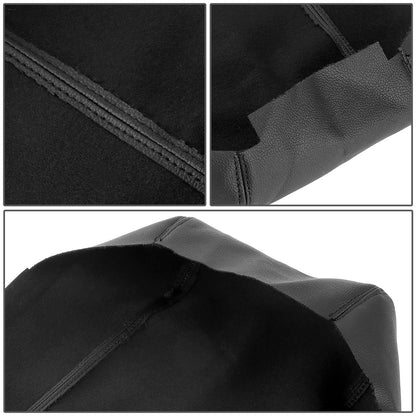 TAPA DE CONSOLA CENTER CONSOLE COVER - 08-10 DODGE CHARGER - SYNTHETIC LEATHER - BLACK