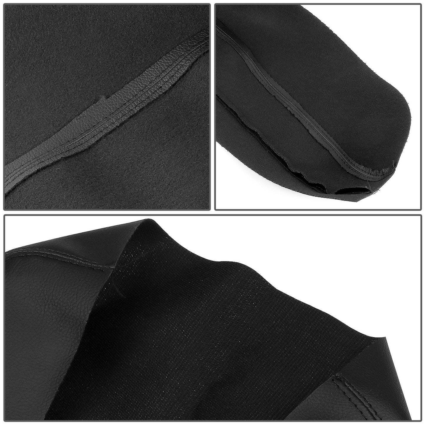 TAPA DE CONSOLA CENTER CONSOLE COVER - 14-19 TOYOTA TUNDRA - SYNTHETIC LEATHER - BLACK