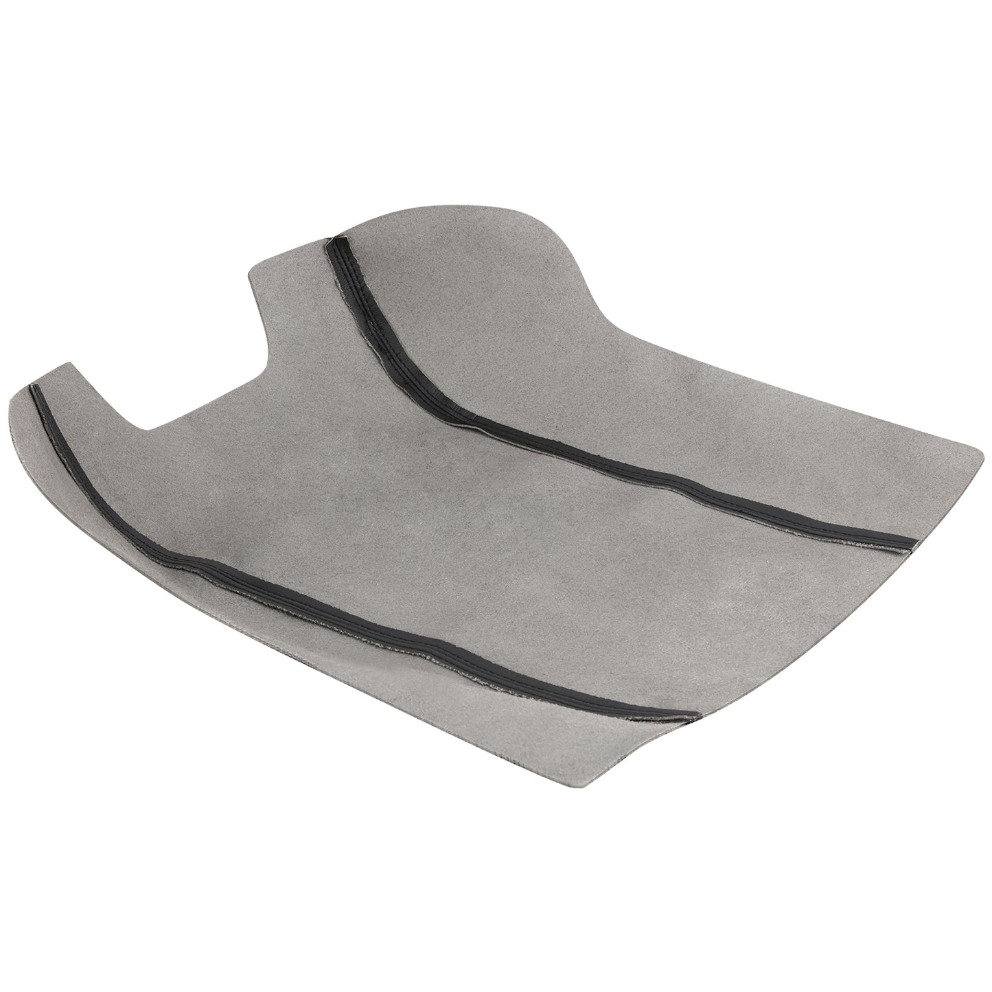 TAPA DE CONSOLA CENTER CONSOLE COVER - 11-16 FORD F-250 SUPER DUTY - BLACK REAL LEATHER