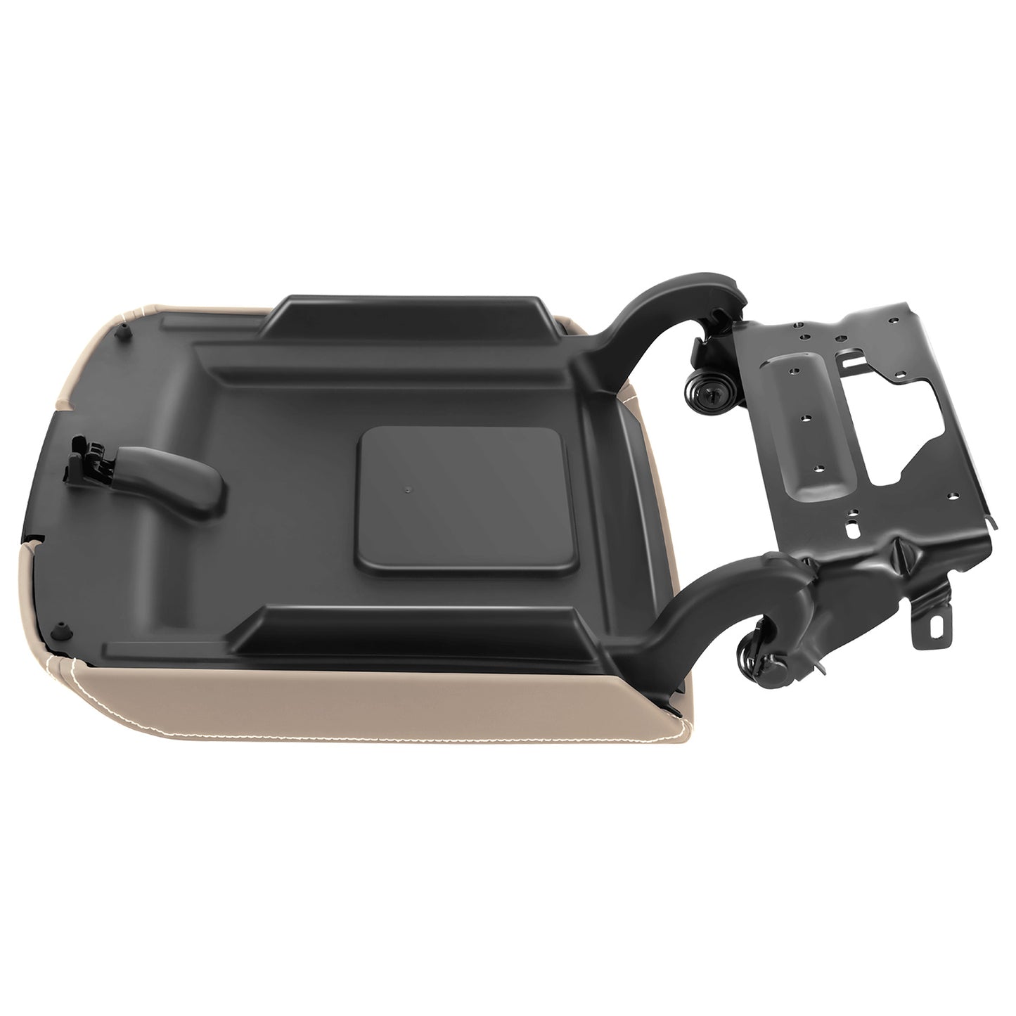 TAPA DE CONSOLA CENTER CONSOLE COVER - 15-19 CHEVROLET TAHOE / 15-19 GMC YUKON - BROWN DUNE LEATHER