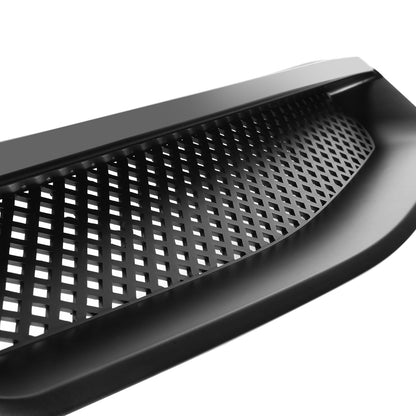 PARRILLA GRILLE - 99-00 HONDA CIVIC - DIAMOND MESH STYLE - FRONT UPPER - ABS - BLACK