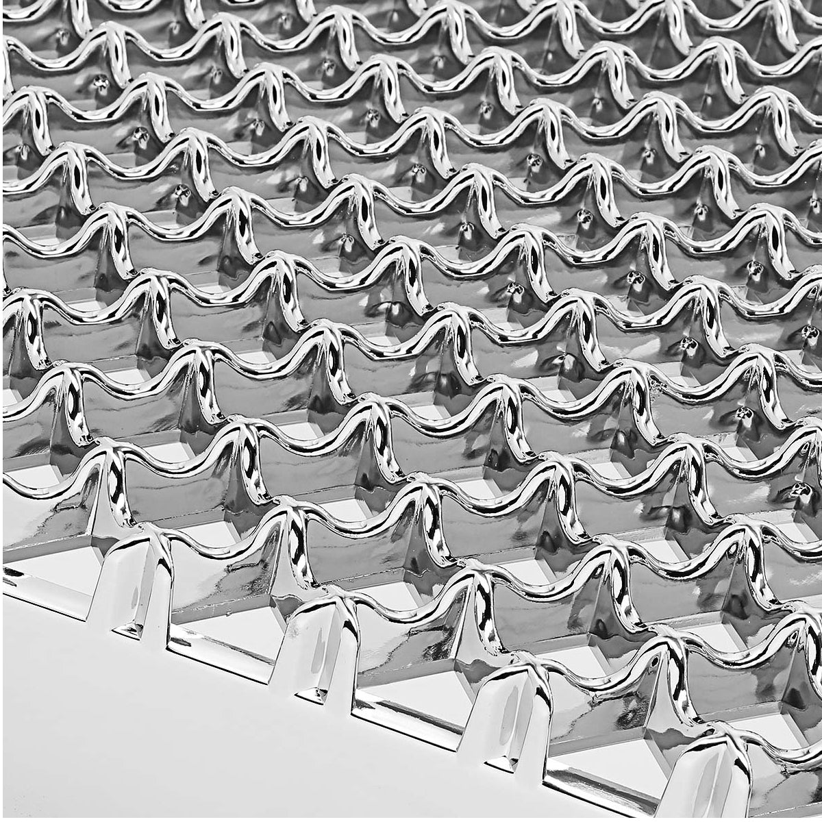 PARRILLA GRILLE - 06-09 CHEVROLET TRAILBLAZER - DIAMOND MESH STYLE - ABS - DOES NOT FIT NON LT MODELS - CHROME