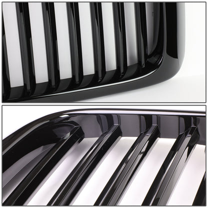 PARRILLA GRILLE - 02-05 DODGE RAM 1500 / 04-05 DODGE RAM 2500 , 3500 - VERTICAL FENCE STYLE - ABS - BLACK