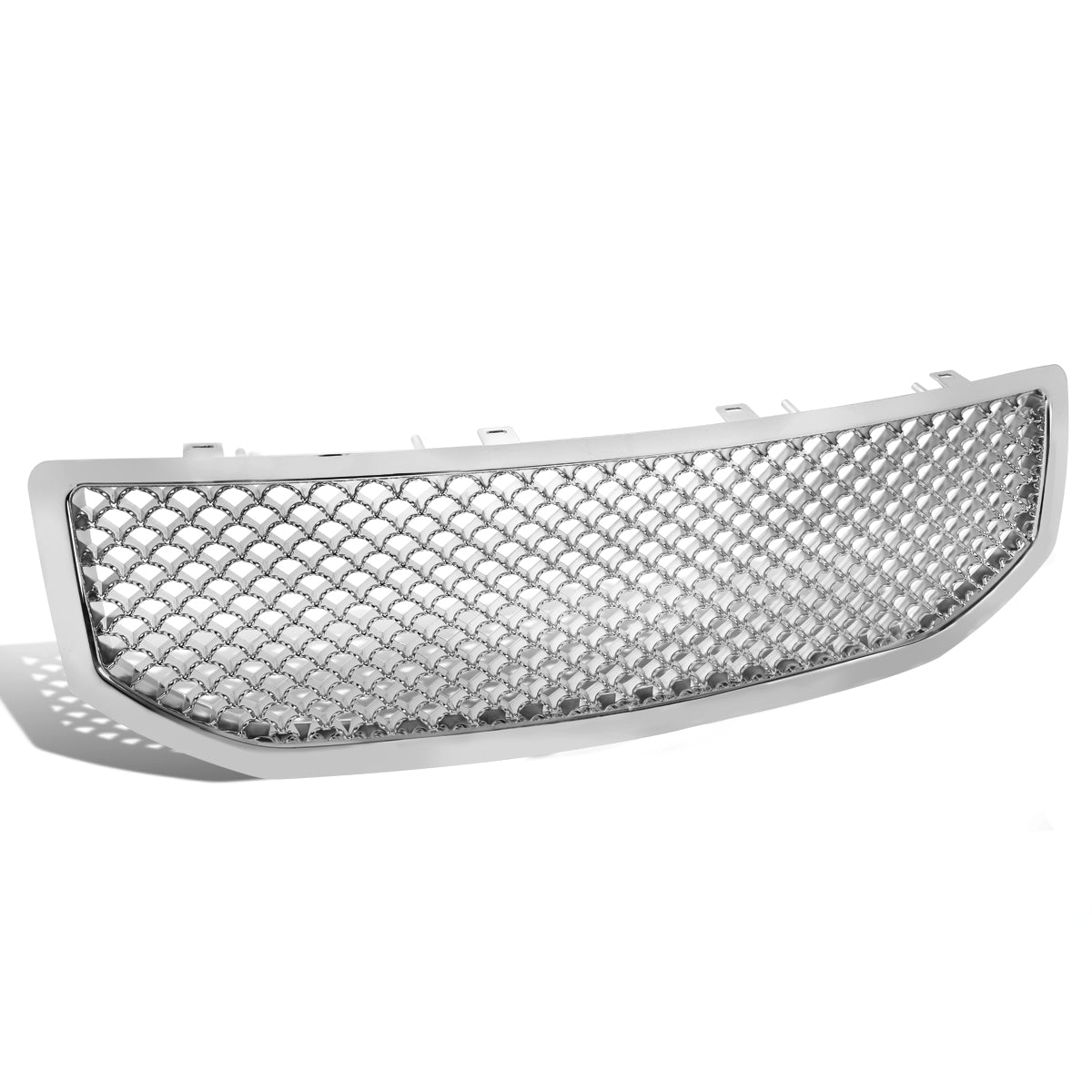 PARRILLA GRILLE - 06-10 DODGE CALIBER - HONEYCOMB MESH STYLE - ABS - GLOSSY - FITS PM , MK PRE-2011 FACELIFT UPDATE MODELS ONLY - CHROME
