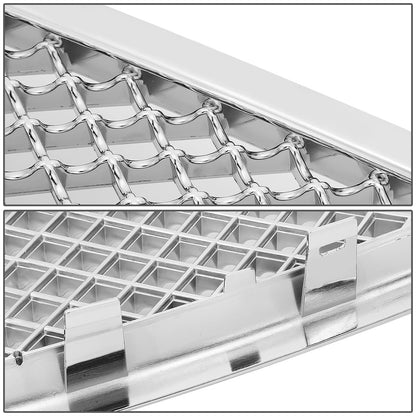 PARRILLA GRILLE - 06-10 DODGE CALIBER - HONEYCOMB MESH STYLE - ABS - GLOSSY - FITS PM , MK PRE-2011 FACELIFT UPDATE MODELS ONLY - CHROME