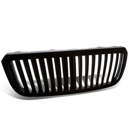 PARRILLA GRILLE - 04-05 FORD RANGER - VERTICAL FENCE STYLE - ABS - GLOSSY - DOES NOT FIT 2005 POST-FACELIFT UPDATE MODELS - BLACK