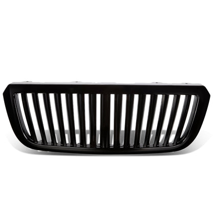 PARRILLA GRILLE - 04-05 FORD RANGER - VERTICAL FENCE STYLE - ABS - GLOSSY - DOES NOT FIT 2005 POST-FACELIFT UPDATE MODELS - BLACK