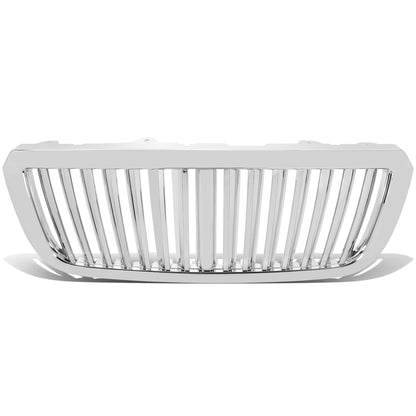 PARRILLA GRILLE - 04-05 FORD RANGER - VERTICAL FENCE STYLE - ABS - GLOSSY - DOES NOT FIT 2005 POST-FACELIFT UPDATE MODELS - CHROME