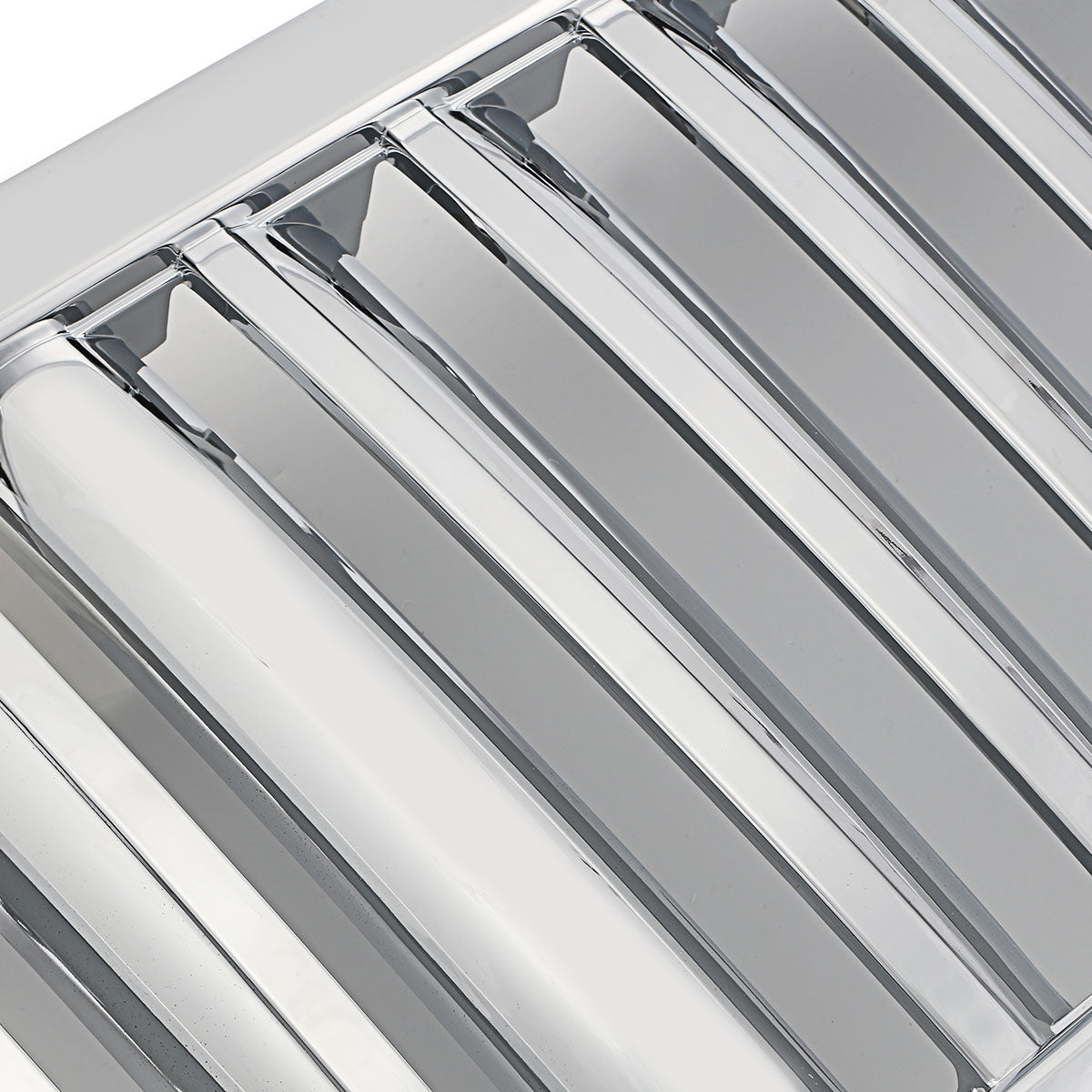 PARRILLA GRILLE - 05-07 FORD F-250 , F-350 , F-450 , F-550 - VERTICAL FENCE STYLE - ABS - CHROME
