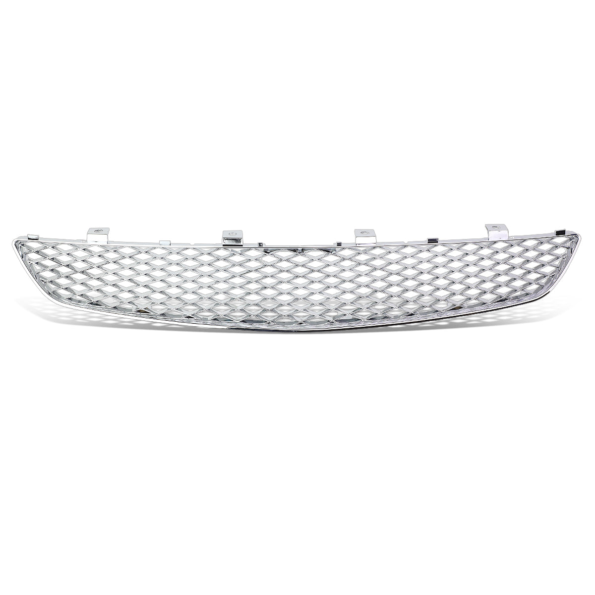 PARRILLA GRILLE - 03-05 HONDA CIVIC - DIAMOND MESH STYLE - ABS - CHROME