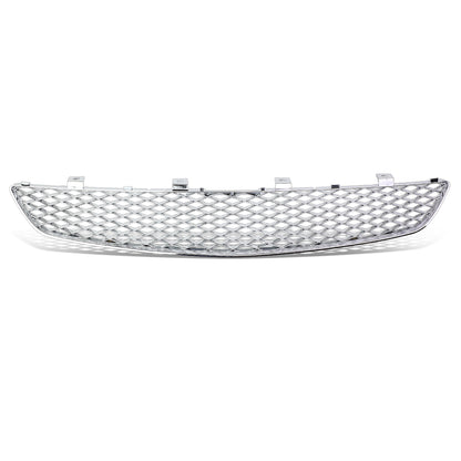 PARRILLA GRILLE - 03-05 HONDA CIVIC - DIAMOND MESH STYLE - ABS - CHROME