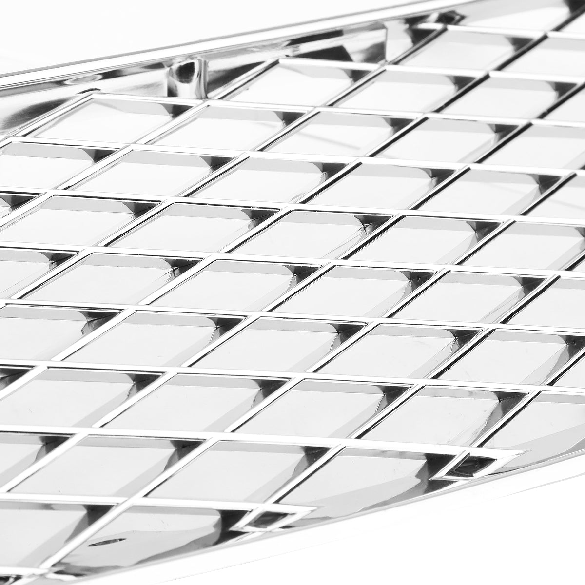 PARRILLA GRILLE - 03-05 HONDA CIVIC - DIAMOND MESH STYLE - ABS - CHROME