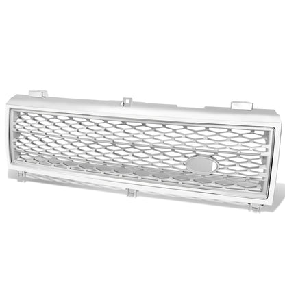 PARRILLA GRILLE - 03-05 RANGE ROVER - HONEYCOMB MESH STYLE - ABS - CHROME - SILVER