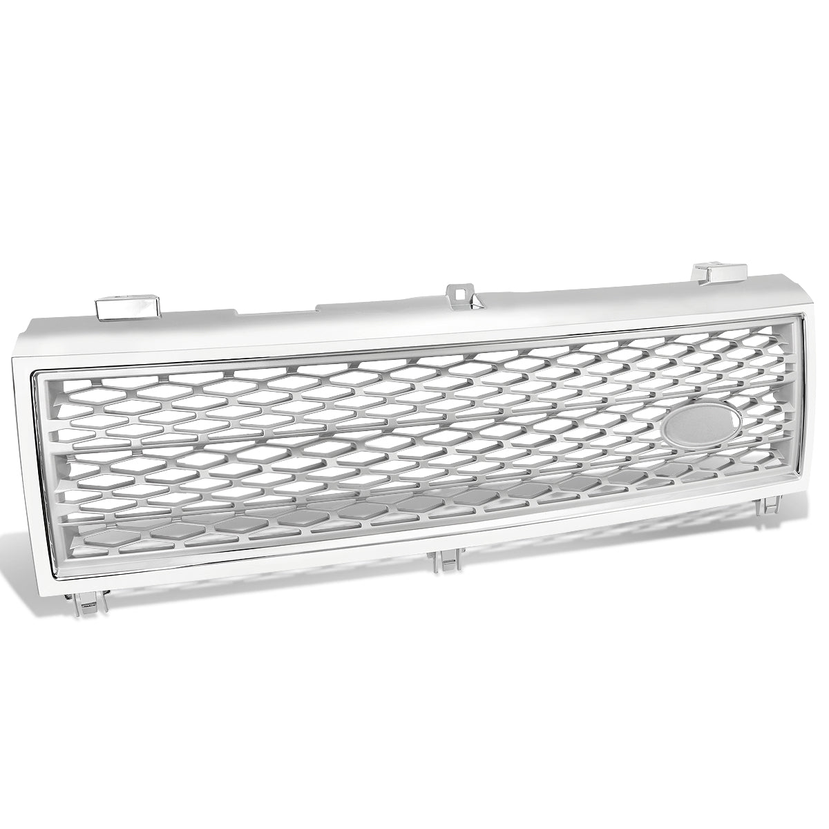 PARRILLA GRILLE - 03-05 RANGE ROVER - HONEYCOMB MESH STYLE - ABS - CHROME - SILVER
