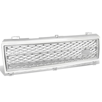 PARRILLA GRILLE - 03-05 RANGE ROVER - HONEYCOMB MESH STYLE - ABS - CHROME - SILVER