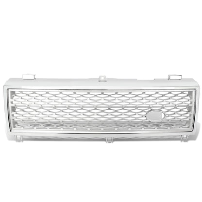 PARRILLA GRILLE - 03-05 RANGE ROVER - HONEYCOMB MESH STYLE - ABS - CHROME - SILVER