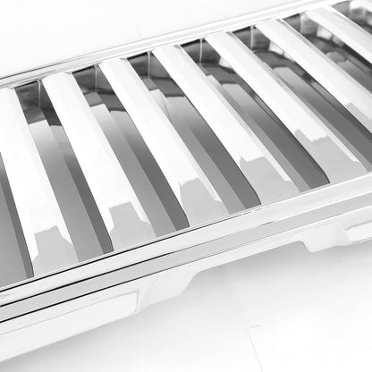PARRILLA GRILLE - 01-05 LEXUS IS300 - VERTICAL FENCE STYLE - ABS - GLOSSY - CHROME