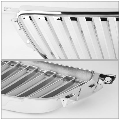 PARRILLA GRILLE - 01-05 LEXUS IS300 - VERTICAL FENCE STYLE - ABS - GLOSSY - CHROME