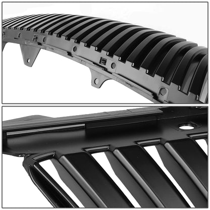 PARRILLA GRILLE - 06-11 LEXUS GS300 , GS350 , GS450 , 450H , GS460 - VERTICAL FENCE STYLE - ABS - BLACK