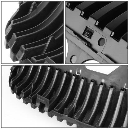PARRILLA GRILLE - 06-11 LEXUS GS300 , GS350 , GS450 , 450H , GS460 - VERTICAL FENCE STYLE - ABS - BLACK