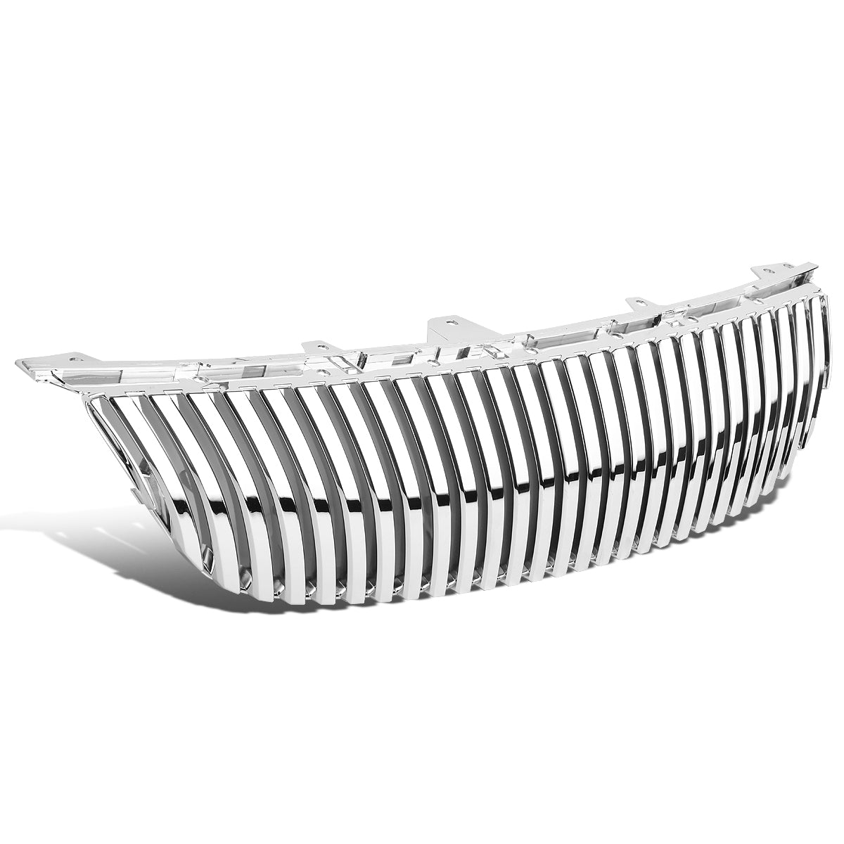 PARRILLA GRILLE - 06-11 LEXUS GS300 , GS350 , GS450 , 450H , GS460 - VERTICAL FENCE STYLE - ABS - CHROME