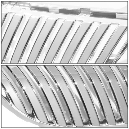 PARRILLA GRILLE - 06-11 LEXUS GS300 , GS350 , GS450 , 450H , GS460 - VERTICAL FENCE STYLE - ABS - CHROME