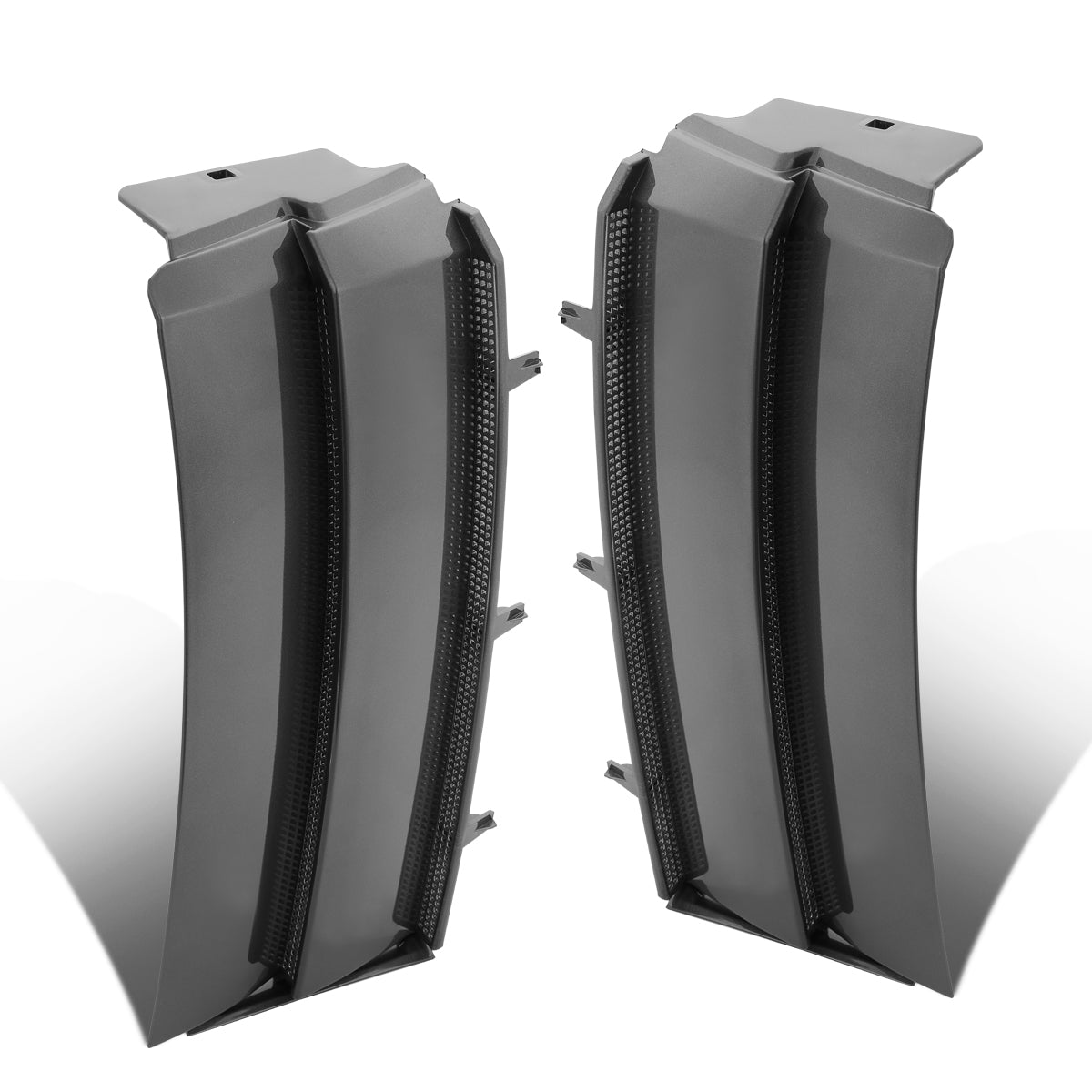 PARRILLA GRILLE - 03-12 RANGE ROVER - SIDE VENT - BOLT ON - FITS L322 MODELS ONLY - GRAY / SILVER