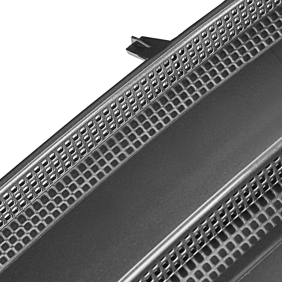 PARRILLA GRILLE - 03-12 RANGE ROVER - SIDE VENT - BOLT ON - FITS L322 MODELS ONLY - GRAY / SILVER